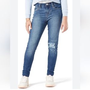 Signature by Levi Strauss & Co. Gold Label Girls' Super Skinny Jeans-Dark wash